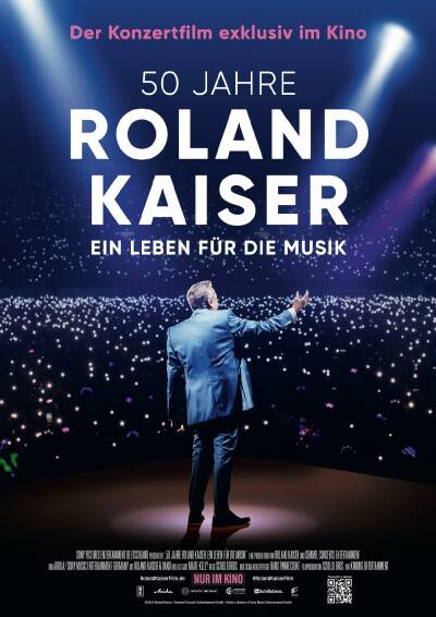 Filmplakat: 50 Jahre Roland Kaiser : Ein Leben für die Musik