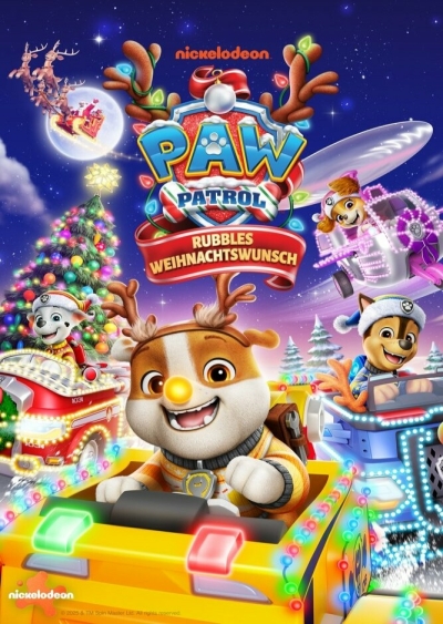 Filmplakat: RUBBLES WEIHNACHTSWUNSCH ein neues PAW PATROL - Abenteuer ins Kino!