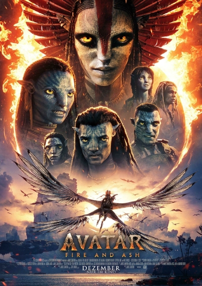 Filmplakat: Avatar: Fire & Ash